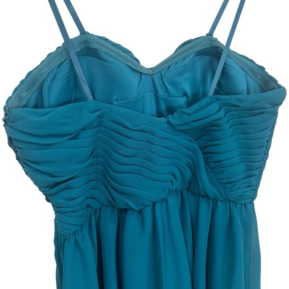 NEW Hailey Logan by Adrianna Papell Turquoise Y2K Fairy Ethereal Dress Girl's 5 - Picture 5 of 11